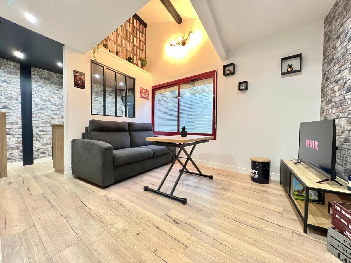 Le Loft ~ A 4 Min De La Gare, Fibre + Parking Prive Villa ปัวติเยร์ ภายนอก รูปภาพ